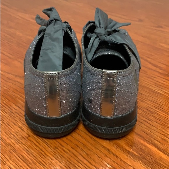 Prada Paillettes Sequin Cap Toe Sneakers Aqua - Picture 4 of 7